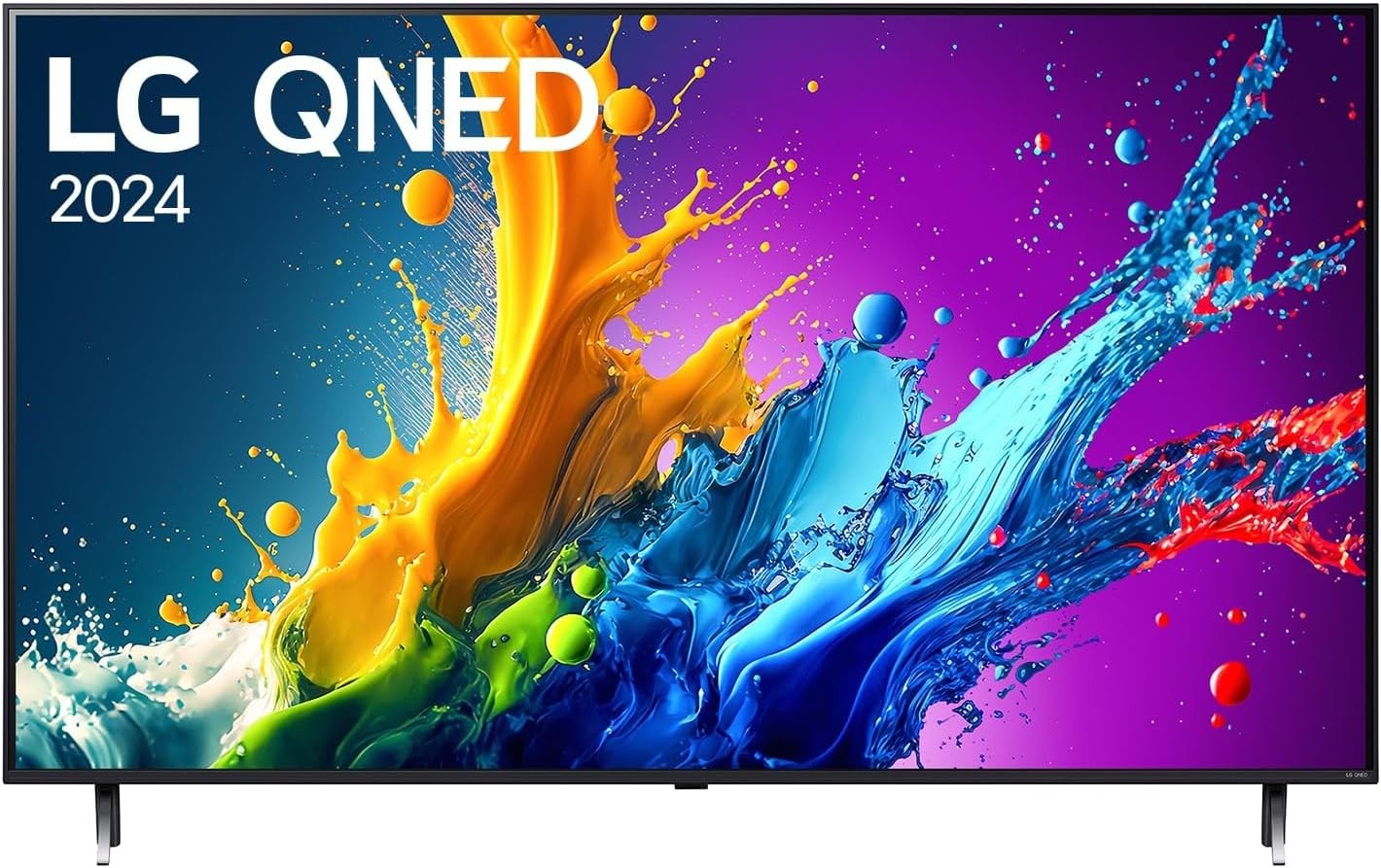 LG 55QNED80TSA 55" QNED AI TV QNED80 4K Smart TV 2024 | Wall mounted | TV Stand